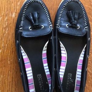 Sperry Top-Sider Black flats - size 8